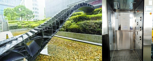 世界首座3D打印步行桥亮相上海-鸿基风淋室也在应用数字科技